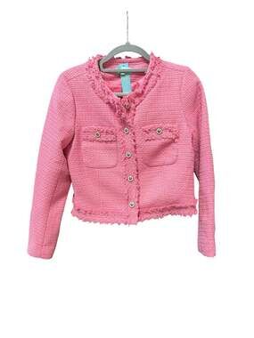 Jack Frost Tweed Jacket in Pink